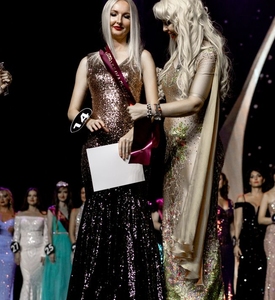 Элена Гамаюн на конкурсе красоты «Ты уникальная Миссис Сочи» 2023